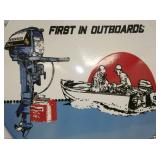 CLOSE UP VIEW W/BOAT-BOAT MOTOR 