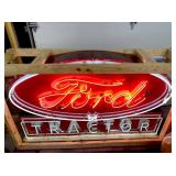 NICE 2 COLOR NEON PORC. SIGN