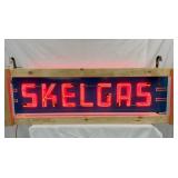 NEON SKELGAS SIGN DOUBLE SIDED