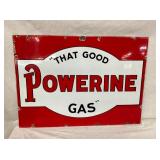 PORC. DS POWERINE GAS DS SIGN