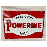 SIDE 2 PORC. POWERINE GAS SIGN