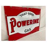 PORC. DS POWERINE GAS DS SIGN