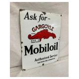 PORC. MOBILOIL W/ GARGOYLE
