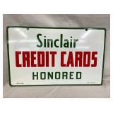 SIDE 2 PORC. CREDIT CARDS SIGN