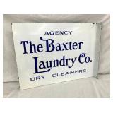 PORC. BAXTER LAUNDRY CO. FLANGE