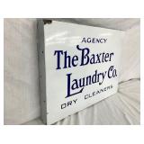 PORC. BAXTER LAUNDRY CO. FLANGE