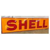 CLOSEUP VIEW SHELL SIGN