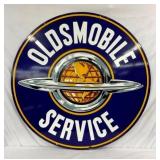SIDE 2 PORC. OLDSMOBILE SIGN