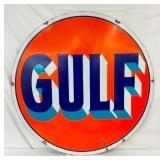 42IN PORC. DS GULF SIGN