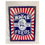 PORC. WAYNE FEEDS COOKIE CUTTER SIGN