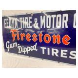 PORC.FIRESTONE FEDYN TIRE CO. SIGN