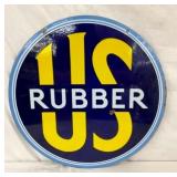 PORC. 24IN DS US RUBBER SIGN