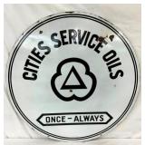 OTHERSIDE CITIES SERVICE PORC. SIGN