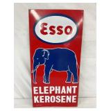PORC. ESSO VERTICAL KEROSENE SIGN