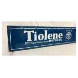 PORC. TIOLENE MOTOR OIL SIGN