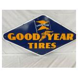 1948 PORC. GOODYEAR TIRES DIAMOND SIGN