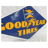 1948 PORC. GOODYEAR TIRES DIAMOND SIGN