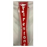 VERTICAL FIRESTONE SIGN #1