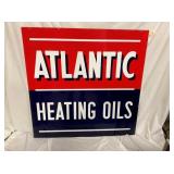 PORC. DS ATLANTIC HEATING OILS SIGN