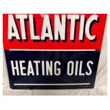 PORC. DS ATLANTIC HEATING OILS SIGN