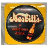NESBITTS CONVEX SIGN W/ BOTTLE