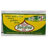 EMB. SUNDROP SIGN W/ BOTTLE