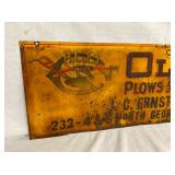 MEASURES 27 1/2X9 1/2 EMB. YORK PA