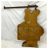 EARLY DIE CUT BEAR ALINEMENT W/ BRACKET