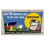 PORC. MARINE PAINTS SIGN NICE GRAPHICS