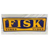 EMB. FISK TIRES TUBES SIGN