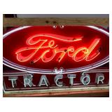 NICE 2 COLOR NEON PORC. SIGN