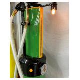 CLOSEUP NICE RESTORED GAS PUMP