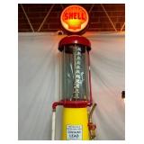 W/ LIGHTED SHELL GLOBE