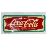 DRINK COKE FISHTAIL SIGN 59X24