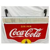 1940 COKE SWINGER SIGN