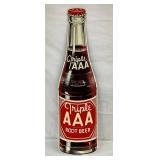 TRIPLE AAA ROOTBEER DIE CUT BOTTLE SIGN