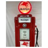 CLOSEUP RESTORED GAS PUMP