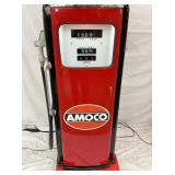 CLOSEUP RESTORED GAS PUMP