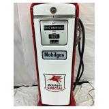 CLOSEUP RESTORED GAS PUMP