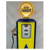 CLOSEUP RESTORED GAS PUMP