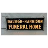 EARLY LIGHTED RALEIGH HARRISON GLASS