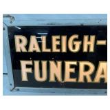 LIGHTUP GLASS FUNERAL HOME SIGN