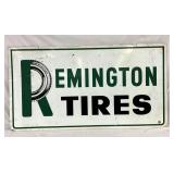 HEAVY METAL REMINGTON TIRES SIGN