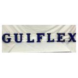 PORC. GULFLEX LETTER SIGN