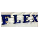 PORC. GULFLEX LETTER SIGN