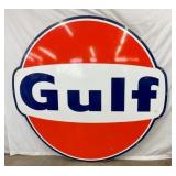 6FT. PORC. GULF DOG EAR SIGN