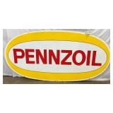 PORC. 8FT.X4FT. DS PENNZOIL SIGN