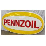 PORC. 8FT.X4FT. DS PENNZOIL SIGN