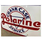 CLOSEUP VIEW POLARINE SIGN