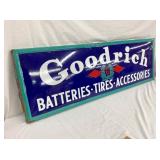 PORC. GOODRICH TIRES BATTERIES SIGN